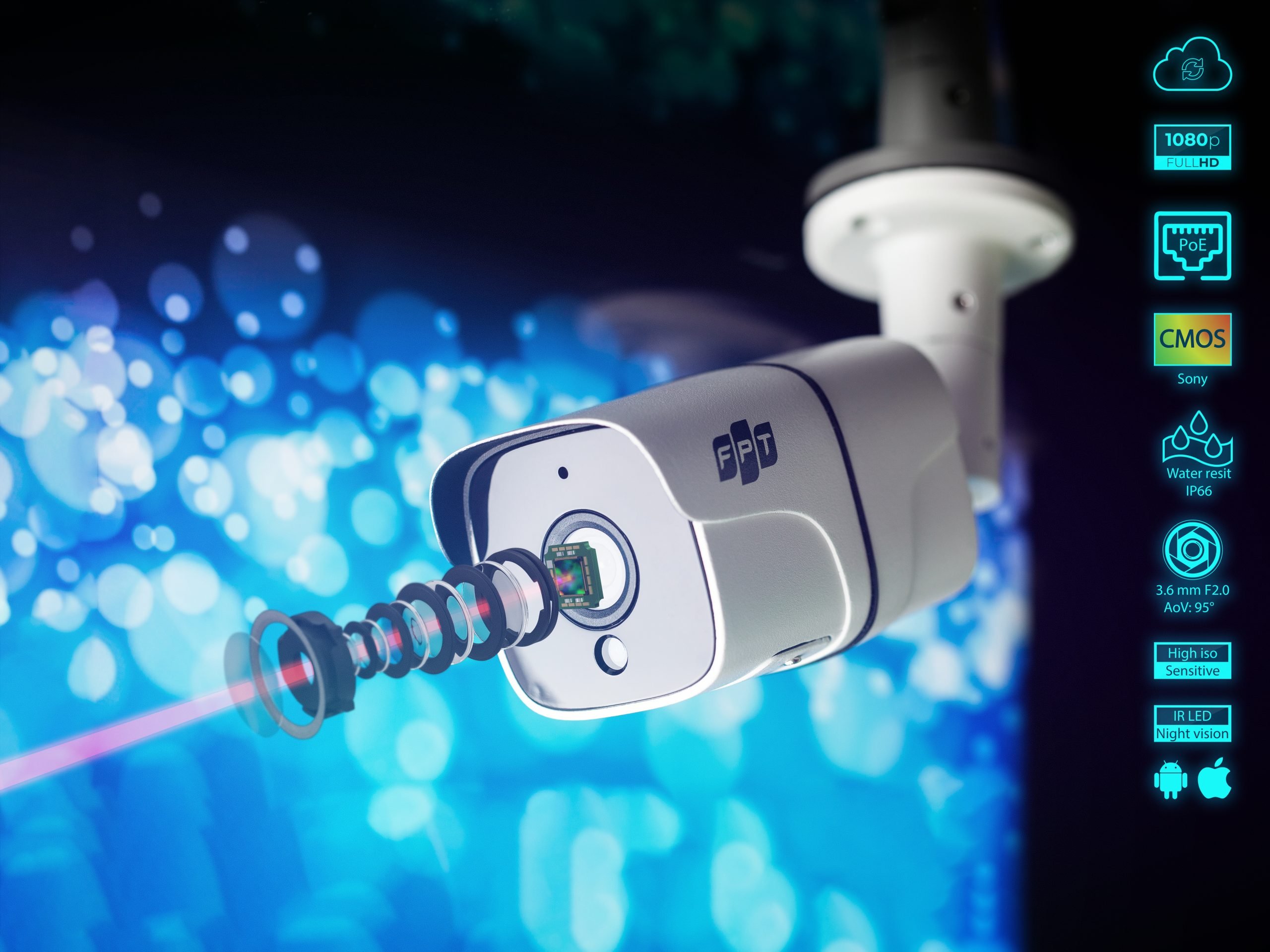 camera fpt ngoài trời